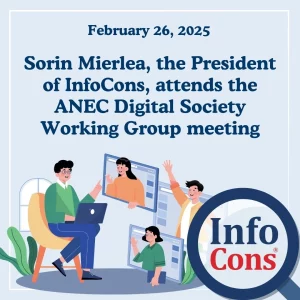 Sorin Mierlea , the President of InfoCons Consumers Protection , attends the second day of the ANEC Digital Society Working Group meeting