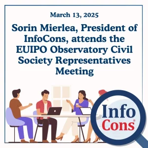Sorin Mierlea , President of InfoCons Consumers Protection , attends the EUIPO Observatory Civil Society Representatives Meeting