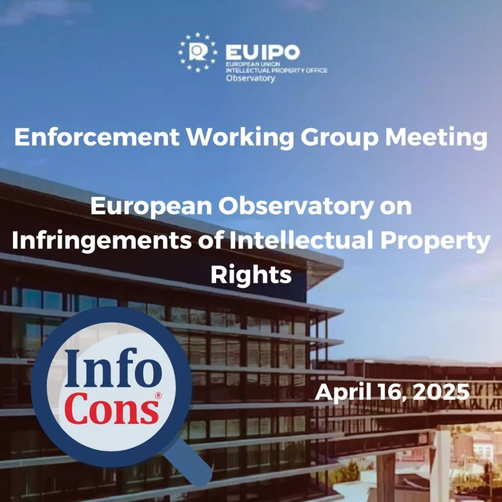 InfoCons Consumers Protection Enforcement Working Group Meeting EUIPO 16 April