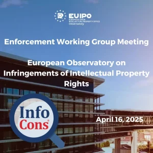 InfoCons Consumers Protection Enforcement Working Group Meeting EUIPO 16 April