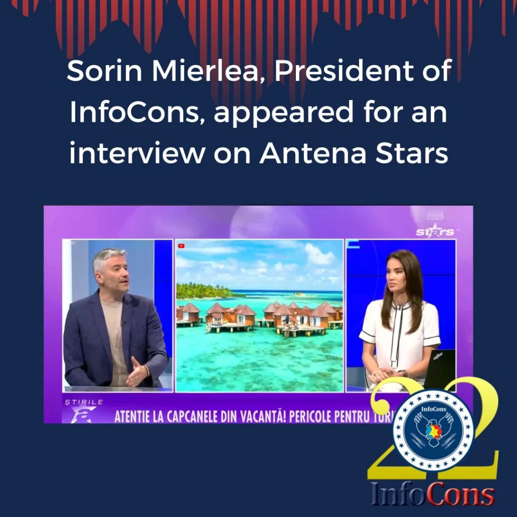 Sorin Mierlea , President of InfoCons Consumers Protection , appeared for an interview on Antena Stars