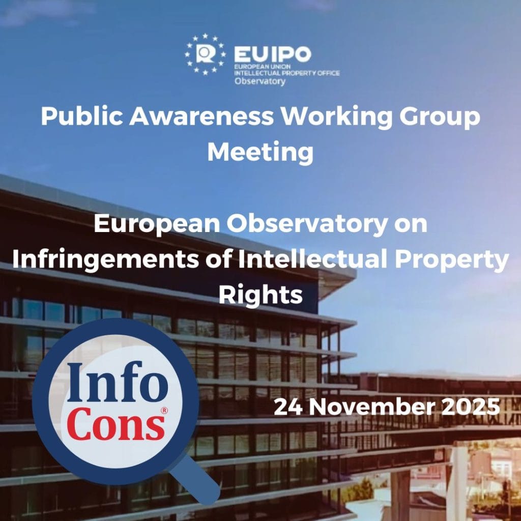 Sorin Mierlea , President of InfoCons Consumer Protection , is participating in the Public Awareness Working Group Meeting of the EUIPO Observatory