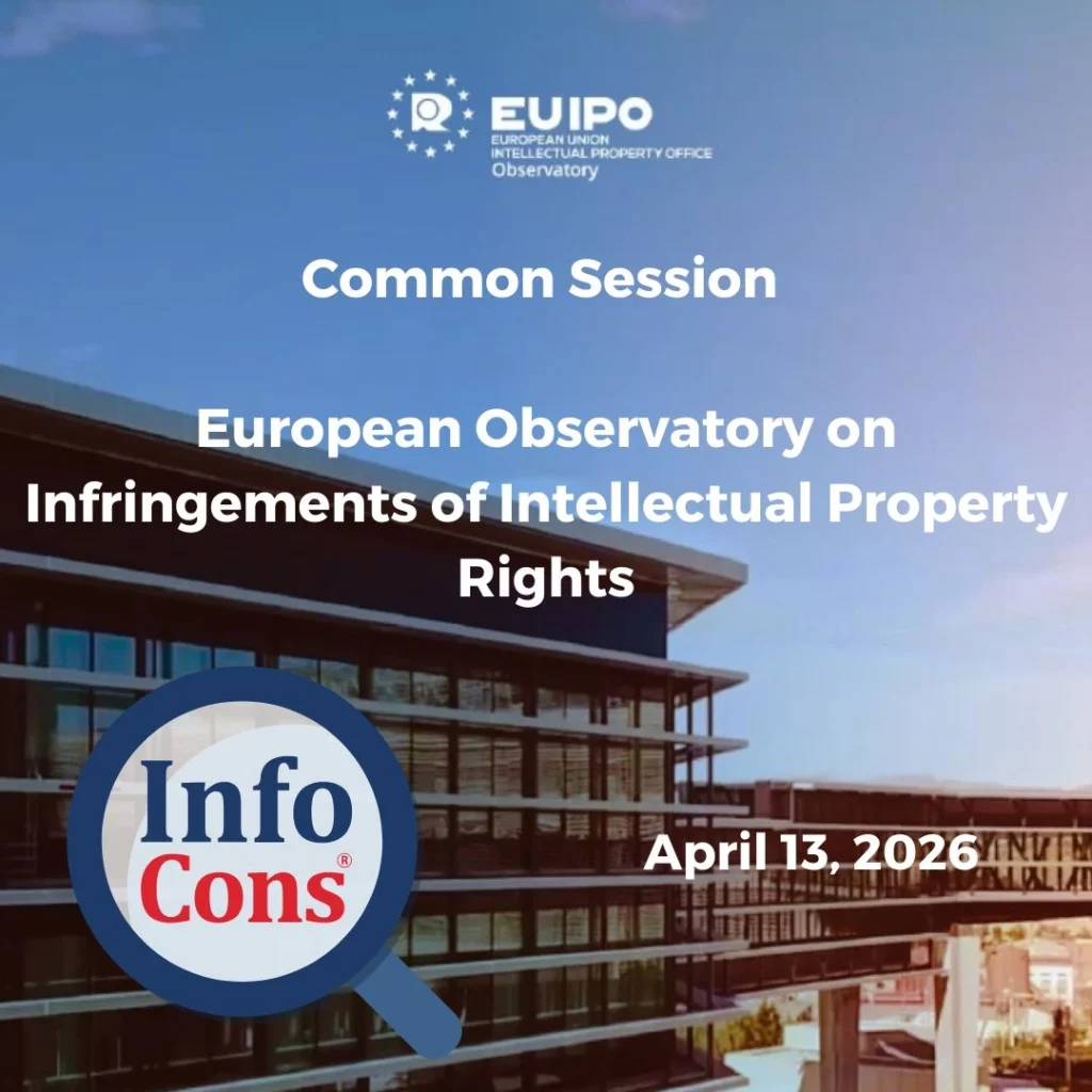 Sorin Mierlea , President of InfoCons Consumer Protection , is participating in the Common Session of the Working Groups within the EUIPO Observatory