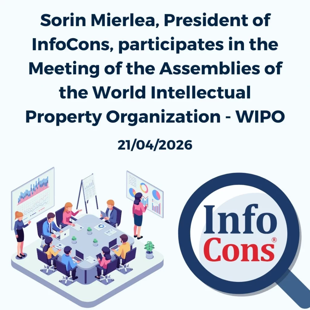 Sorin Mierlea , President of InfoCons Consumer Protection , participates in the Meeting of the Assemblies of the World Intellectual Property Organization WIPO / Organisation mondiale de la propriété intellectuelle OMPI Member States