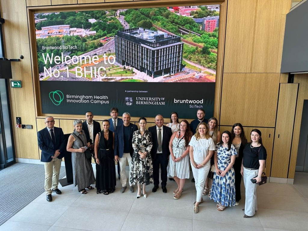 Working Visit to the University of Birmingham by the Delegation Comprising InfoCons and the King Michael I University of Life Sciences from Timișoara - USVT as Part of the ProEduHub Project