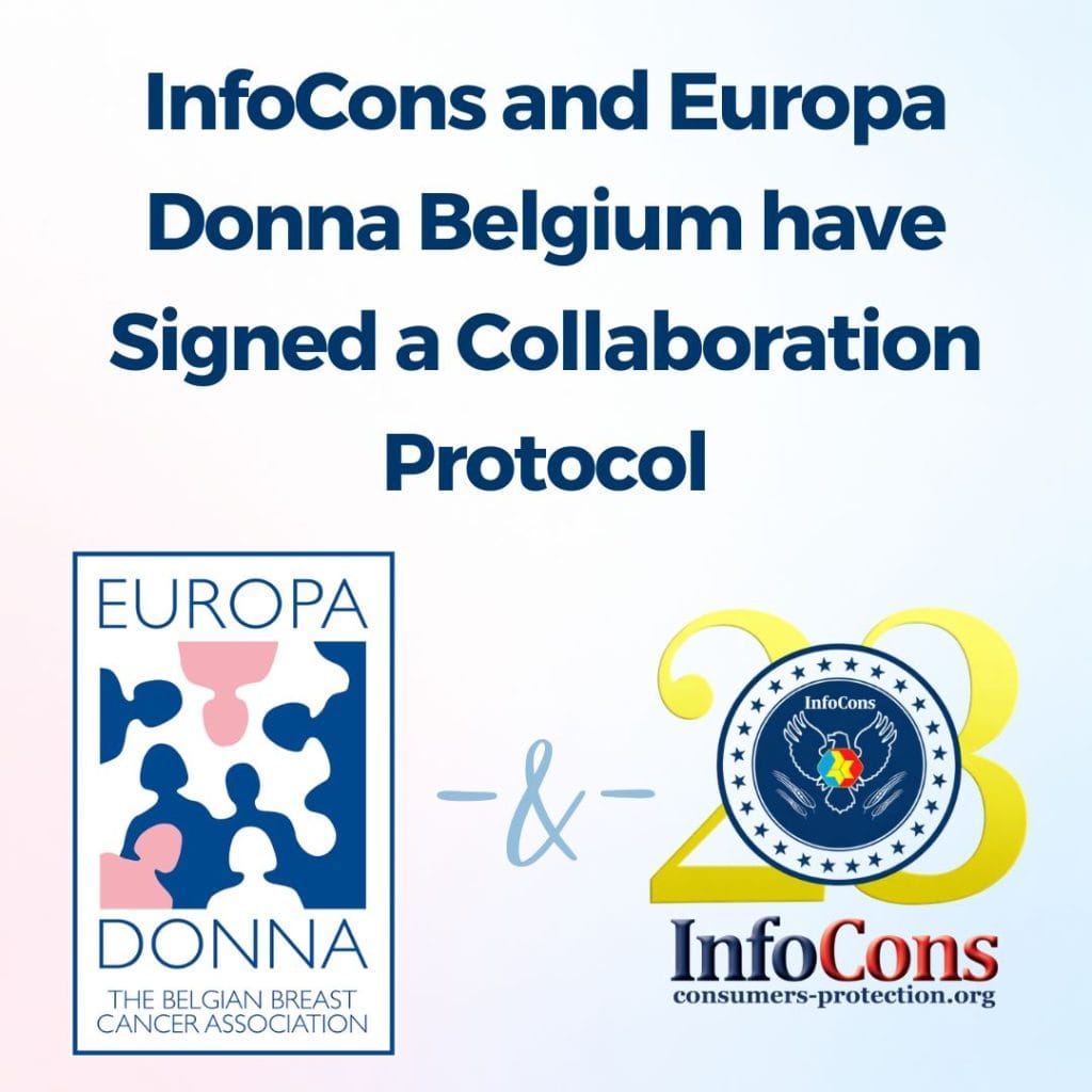 InfoCons Consumer Protection and Europa Donna Belgium Have Signed a Collaboration Protocol