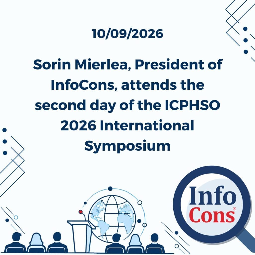 Sorin Mierlea , President of InfoCons Consumer Protection , attends the second day of the ICPHSO 2026 International Symposium